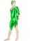 Cheap Silver & Green Shiny Metallic Unisex Zentai Suit