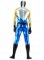 Cheap Four-Color Shiny Metallic Unisex Zentai Suit
