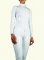 Cheap White PVC Front Open Unisex Catsuit