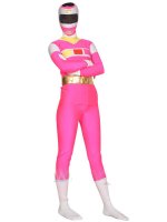 Cheap Multi-colour Shiny Metallic Lycra Super Hero Zentai Suit