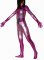 Cheap Purple PVC Catsuit