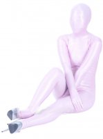 Cheap Pink Halloween Lycra Zentai Suit