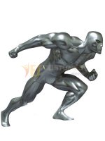 Cheap Silver Surfer Lycra Super Hero Costume