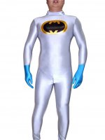 Cheap Batman Lycra Spandex Unisex Zentai Catsuit with Gloves