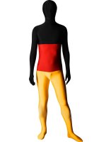 Cheap Pattern Of German Flag Unisex Lycra Zentai Suit