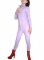 Cheap Front Open Purple Shiny PVC Catsuit