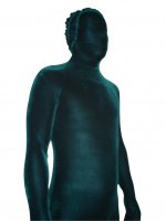 Cheap Blackish Green Velutum Unisex Zentai Suits