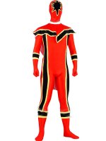 Cheap Black And Red Lycra Spandex Super Hero Zentai Suit