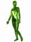 Cheap Spring Green Unicolor Unisex Shiny Metallic Zentai Suit