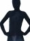 Cheap Navy Blue Velvet Unisex Zentai Suit