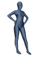 Cheap Pale Blue Lycra Spandex Zentai Suit