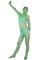 Cheap Green Unisex Lace Zentai Suit