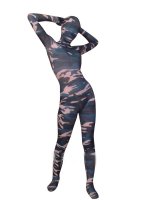 Cheap Camouflage Full Body Lycra Spandex Unisex Zentai Suit