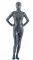 Cheap Quality Black Shiny Metallic Unisex Breathable Zentai