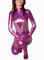 Cheap Purple PVC Catsuit