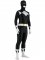 Cheap Black with White Lycra Spandex Unisex Zentai Suit