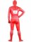 Cheap Lycra Spandex Red Spiderman Costume Outfit Zentai with Whi