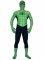 Cheap Green Lycra Spandex Spiderman Zentai Costume With Black St