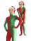 Cheap Red and Green Christmas Zentai Suit