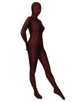 Cheap Brown Lycra Spandex Zentai Suit