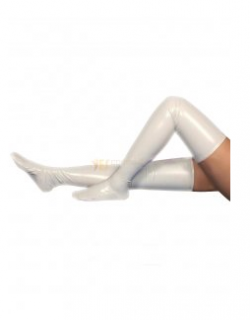 Cheap PVC White Long Stockings