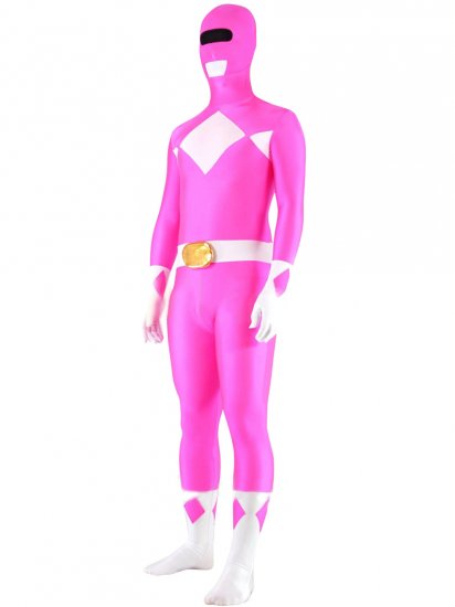 Cheap Purple and White Lycra Spandex Unisex Zentai Suit - Click Image to Close