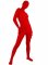 Cheap Flame Red Velvet Unisex Zentai Suit