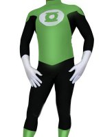 Cheap Green Lantern Lycra Spandex Superhero Zentai Costume