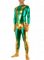 Cheap Green & Golden Shiny Metallic Zentai Suit