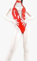 Cheap Red PVC sexy suit
