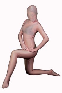 Cheap Nude Velvet Unisex Zentai Suit