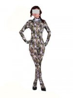 Cheap Unisex camouflage zentai suit B