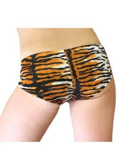 Cheap Zentai lycra sexy underwear-tiger skin!