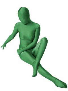 Cheap Apple Green Lycra Spandex Zentai Suit