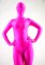 Cheap Pink Lycra Spandex Unisex Zentai Suit