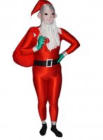 Cheap Hot! Santa Claus Zentai Suit