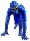 Cheap Lycra Spandex Blue Spiderman Costume Outfit Zentai with Ye