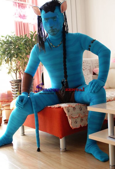 Cheap Avatar Clothing Lycra Man Show Play Costumes - Click Image to Close