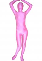 Cheap Pink Red Spandex Unisex Zentai Suit