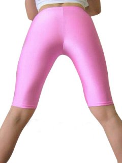 Cheap Pink Sexy Lycra Short Pants