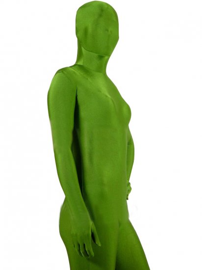 Cheap Army Green Lycra Spandex Unisex Zentai Suit - Click Image to Close