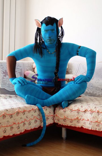 Cheap Avatar Clothing Lycra Man Show Play Costumes - Click Image to Close