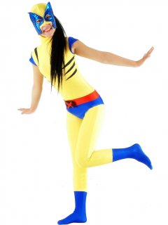 Cheap Lycra Spandex X-Men Wolverine Catsuit