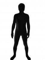 Cheap Black Velvet Unisex Zentai Suits