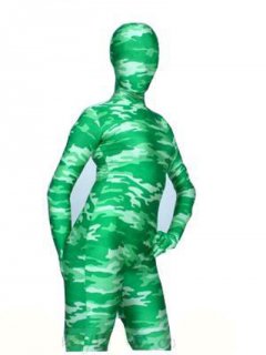 Cheap Full Body Lycra Spandex Unisex Zentai Suit Camouflage Patt