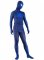 Cheap Lycra Spandex Deep Blue Spiderman Costume Suit Outfit Zent