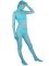 Cheap Blue Unisex Lace Zentai Suit