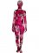 Cheap Flower Pattern GLycra Spandex Unisex Zentai Suit