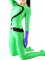 Cheap Green Lycra Spandex Unisex Zentai Suit with Question Mark