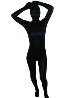 Cheap Black Lycra Zentai Suit